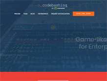 Tablet Screenshot of codebashing.com